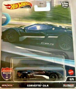 Hot Wheels Premium American Scene Corvette C8.R CHASE 0/5 BLACK Car Culture - Picture 1 of 5