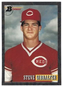 1993 Bowman #694 Steve Gibralter Rookie Cincinnati Reds - Picture 1 of 2