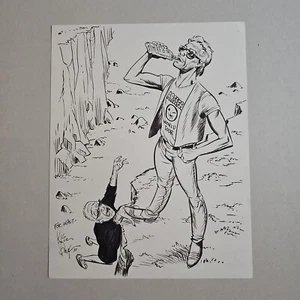 Garth Ennis PREACHER "Cassidy" by Kieron Dwyer Original Comic Art Commission '99 - Picture 1 of 13