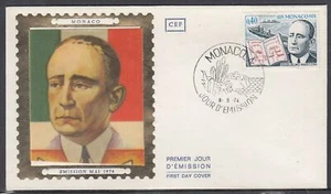 Monaco Scott 907 FDC - Guglielmo Marconi - Picture 1 of 1
