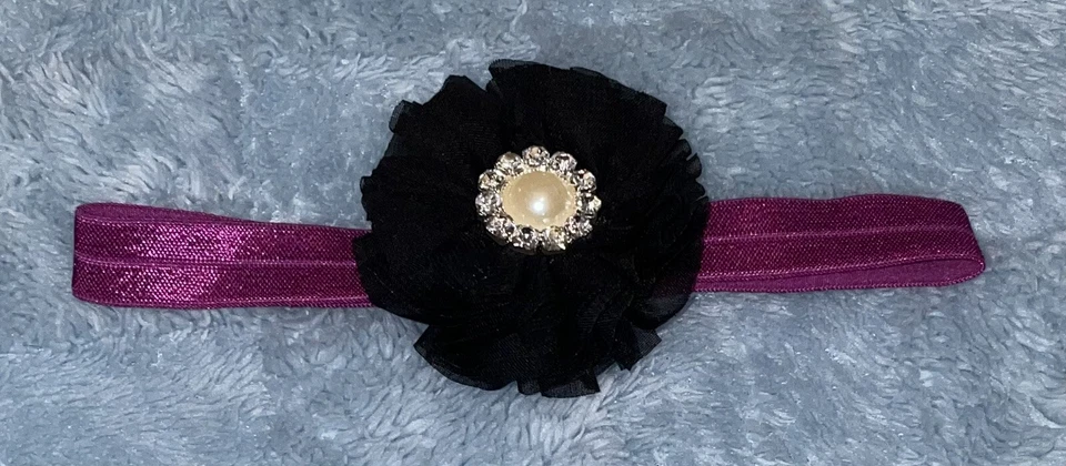 Diadema bebé recién nacido hecha a mano Foto 1 de 1