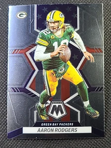 2022 Panini Mosaic Football Aaron Rodgers National Pride #252 Green Bay Packers - Picture 1 of 3