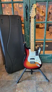 2023 Fender Ultra Stratocaster Strat in Ultra Burst w/ Hard Logo Case - Picture 1 of 17