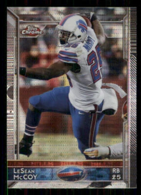 2015 Topps Chrome Mini Diamond Refractors #27 LeSean McCoy - Image 1 of 2