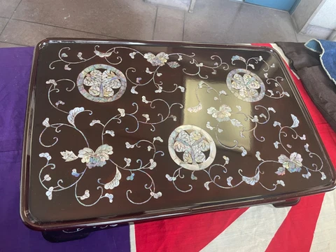 Antique dining table for for the Tokugawa, a family of japanese shoguns general Cover