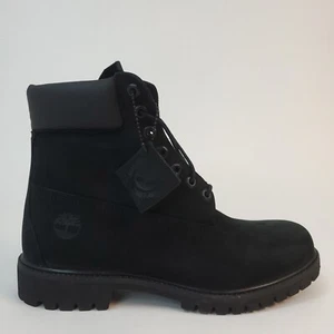 Timberland Premium 6" Black Waterproof Boots TB010073001 US Mens Size 10 *NEW* - Picture 1 of 12