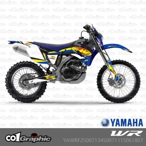 GRAPHICS DECALS STICKERS FULL KIT FOR YAMAHA WR250F 2007-2013 WR450F 2007-2011 - Picture 1 of 1