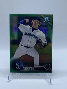 2016 Bowman Chrome Prospects grüne Refraktoren #BCP234 Andrew Moore 8/99 - Bild 1 von 2