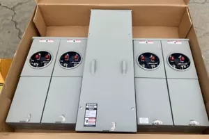 Brand New Siemens WEPK4411 400A 4 Gang 1PH 125A 4J Ring Type EUSERC - Picture 1 of 2