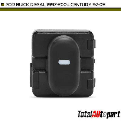 Interruptor de ventana eléctrica para Buick Regal 1997-2004 Century 97-05 trasero izquierdo o derecho Foto 1 de 4