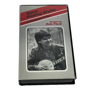 Banjo Picking Styles Tought By Bela Fleck VHS OOP 1994 Tested Rare HTF - Picture 1 of 8
