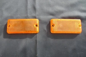 IVECO ASTRA BM 64 COPPIA FANALINI FRECCE INDICATOR LENS BLINKER LIGHT CLIGNOTANT - Imagen 1 de 5