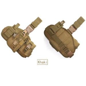 Adjustable Combat Holster Tactical Drop Leg Platform Right Thigh Holster Holder - Picture 1 of 16