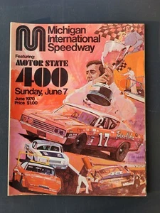 1970 NASCAR Michigan Motor State 400 Program, Yarborough Win #13 - Bild 1 von 11