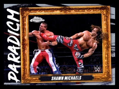 2025 Topps Chrome WWE - Paradigm Shawn Michaels #PAR-SML - Image 1 of 2
