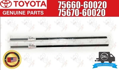 Toyota Land Cruiser 80 Series Lexus LX450 Quarter Door Belt Moulding LH & RH Set - Image 1 of 4