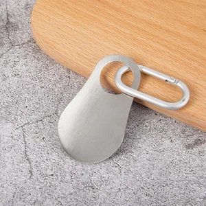 1Pc Professional Stainless Steel 7.5cm Shoehorn Metal Shoes Lifter Tools - Picture 1 of 8