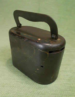 Ancienne Tirelire de Banque - Sans Clé - Vintage 1940's - Photo 1/4