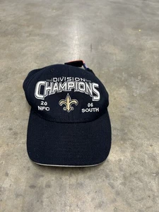 Division Champions 2006 NFC South New Orleans Saints NFL Baseball Cap Mütze - Bild 1 von 4