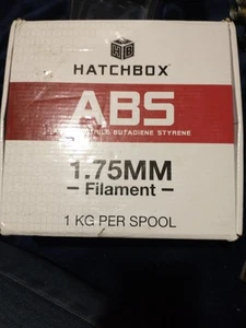 Hatchbox ABS (Acrylonitrile Butadiene Styrene) 1.75 MM Filament - Picture 1 of 2