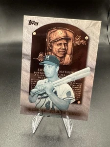 Crr Hof 5 Eddie Matthews, Atlanta Braves, 1999 Topps Hall Of Fame - Picture 1 of 2