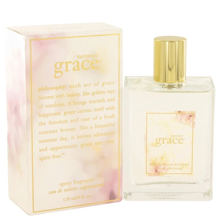 Summer Grace Eau De Toilette Spray Por Philosophy 4 OZ Eau De Toilette Spray Foto 1 de 1