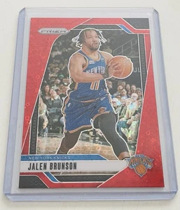 Jalen Brunson 2024-25 Panini Prizm Red Disco Prizm /100 New York Knicks - Bild 1 von 2