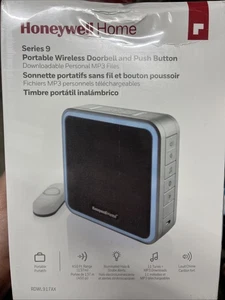Honeywell Home Tragbare Funk Türklingel & Drucktaster Serie 9 RDWL917AX2000 - Bild 1 von 3