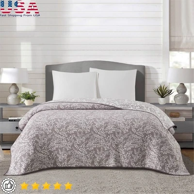 Edredón Floral Completo Camas Queen Acogedor Transpirable Ligero Duradero Ropa de Cama Nuevo Foto 1 de 4