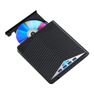 7 in 1 External Disc Drive Reader USB3.0 Type C HUB Writer Shockproof - Afbeelding 1 van 8