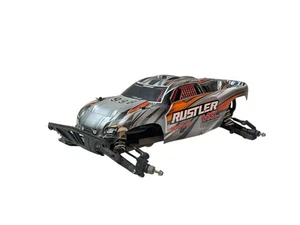Traxxas Rustler Vxl 2wd Roller Slider Chassis 1/10 Rc Truck *No electronics* - Picture 1 of 12