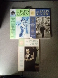 Lot of 3 Paris Review Literary Journals - 2013- Issues 206,207,208 - Picture 1 of 7