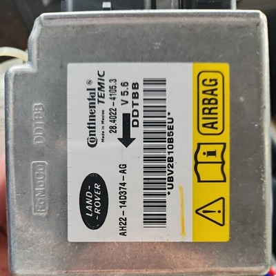 2010-2013 LAND ROVER LR4 RANGE ROVER SPORT (L320) SRS BAG CONTROL MODULE - Image 1 of 2