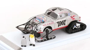1:43 Matrix Porsche 356A Valkyrie Racing Antartica Ice Challenge 2021 - Picture 1 of 3