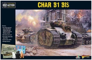 Warlord Games Bolt Action: French Char B1 Bis Tank - Picture 1 of 5