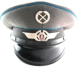 Gorra NVA aviador piloto Luftwaffe carnaval talla 53 ¡muy, muy pequeña!!!!! - Imagen 1 de 2