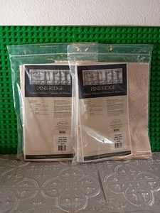 2-Heritage Lace Windsor Curtain Collection 60x20 Volant Ecru Pine Ridge 2007 - Bild 1 von 4
