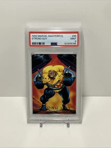 Sky Box, 1992 Marvel Masterpieces, #85, Strong Guy, PSA 9 - Picture 1 of 2