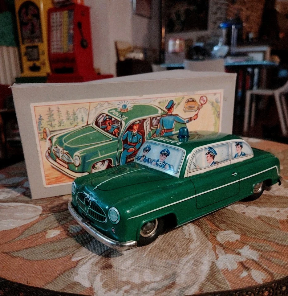 BLOMER & SCHÜLER - BS-600 POLICE - Anni 50/60 - Auto Latta - Germania - #57# - Immagine 1 di 4
