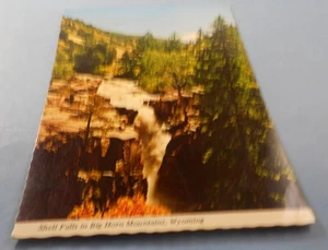 Postal de WYOMING - Big Horn Mountains, Shell Falls, Shell Canyon F7 - Imagen 1 de 2