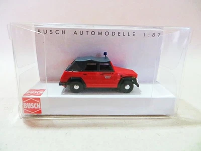 BUSCH BUSH08 'VW 181 KURIERWAGEN FEUERWEHR MUNSTER FIRE CAR' 1:87 MIB/BOXED - Image 1 of 4