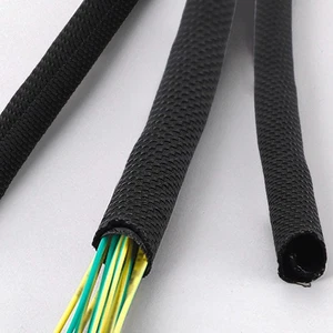 High-Temp Wire Wrap Flexible Wire Organizer Abrasion Resistant Adjustable Length - Picture 1 of 12