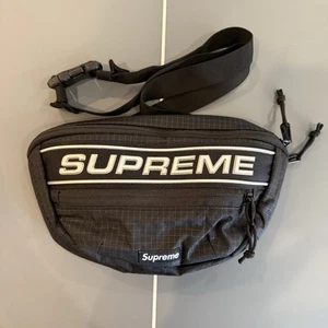 NWOT Supreme 3D Logo Waist Bag Black FW23 B6 - NEVER USED MINT CONDITION 2023 - Picture 1 of 14