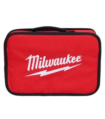 Genuine Milwaukee M12 Small Soft Zipped Tool Bag Carry Bag 320mm x 220mm x 80mm - Image 1 of 4