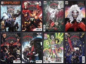 Lote de 8 variantes #1 de cómics Marvel King in Black Donny Cates Stegman - Imagen 1 de 9