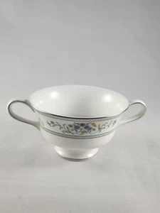WEDGWOOD BONE CHINA MADE ENGLAND AGINCOURT GREEN R-4471  CREAM SOUP BOWL 4 1/2" - Picture 1 of 7