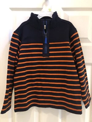 ¡NUEVO CON ETIQUETAS!  Rugby con media cremallera para niños talla 5-6 venta al por menor $29,95 Foto 1 de 4