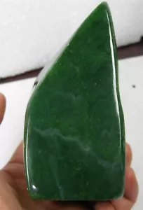 1 Pfund 15,8 Unzen Russland 100 % natürliche grobe getrommelte Jade Nepherit Probe 127 mm 900 g - Bild 1 von 7