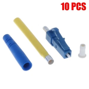 10 PIEZAS Conector óptico monomodo simple de fibra óptica LC/UPC 2,0 mm azul - Imagen 1 de 1