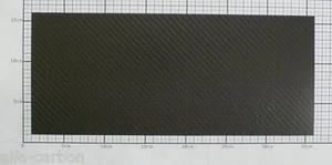 0,2mm Carbon Platte Kohlefaser CFK Platte ca. 350mm x 150mm - Picture 1 of 1